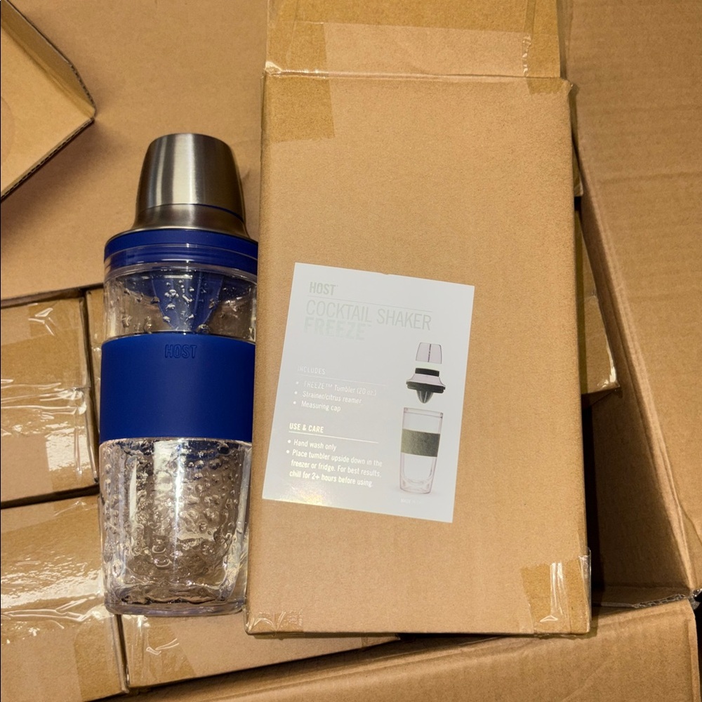 New item… Cocktail shaker freeze